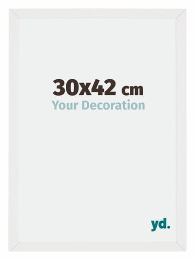 Your Decoration - Fotolijst 30x42 cm - MDF - Wit Hoogglans - Mura