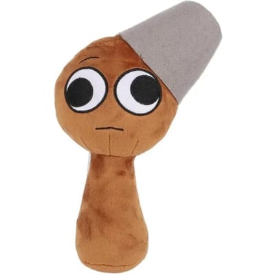Peluche Sprunki, jouets de jeu, dessin animé, mignon, doux, en peluche, Incredibox, oreiller, jouet pour enfants, cadeaux d'anniversaire et de Noël gray