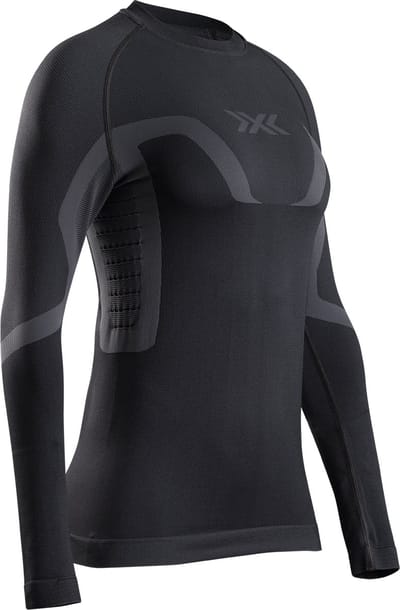 X-Bionic X-Ential Baselayer Lange Mouwen Dames Antraciet XS