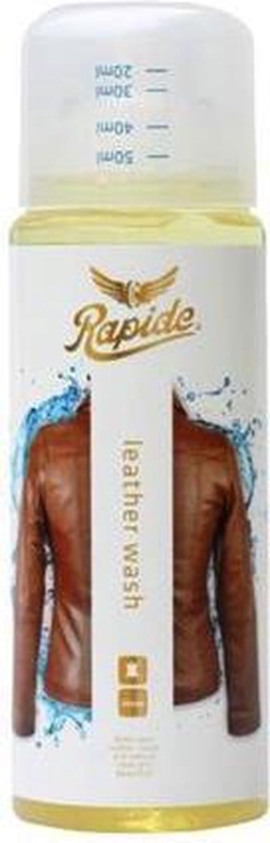 Rapide Leatherwash - leer wasmiddel - wasmiddel voor leder, suède, nubuck, wol
