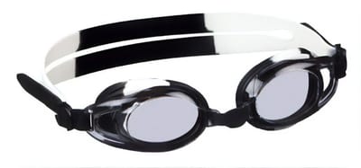BECO Zwembril Barcelona - Polycarbonaat - Unisex - Zwart/wit