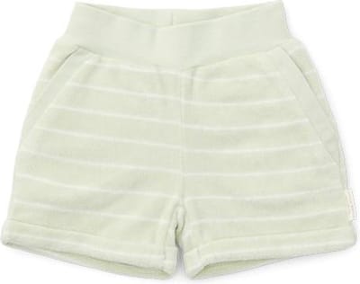 Little Dutch Little Farm Farm Green Stripes - Korte broek - Maat 104