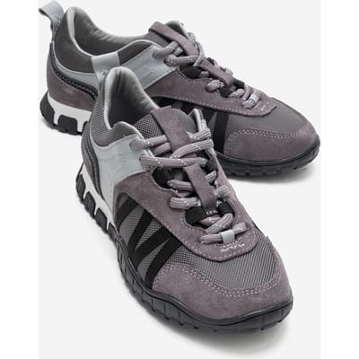 Fiera Leren Mesh Sneaker