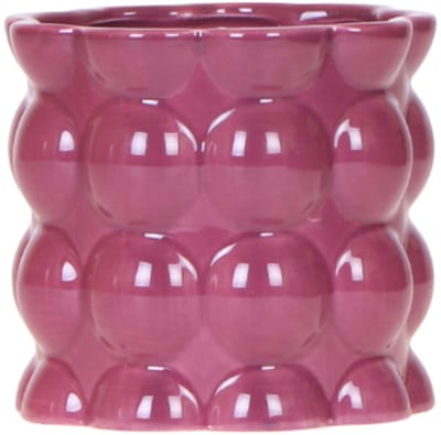 Kolibri Home | Cotton Shine sierpot - Purple - Ø9cm