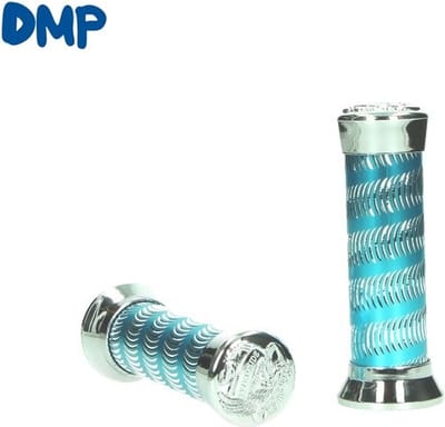 handvatset dmp chroom/blauw