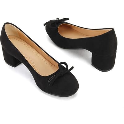 Mary Janes Hoge Hakken Lente En Herfst Nieuw Ronde Neus Suède Strik Pompen Damesschoenen Met Elegante Hak 54 beige