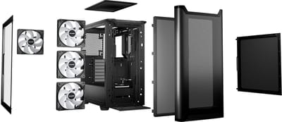 Be Quiet! – Pure Base 501 LX – PC-Behuizing – ARGB – Wit