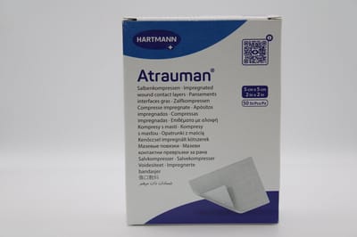 Hartmann - Atrauman - steriel zalfkompres - 5 x 5cm - 50 stuks