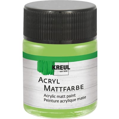 KREUL acryl matte verf, 50 ml - Meigroen