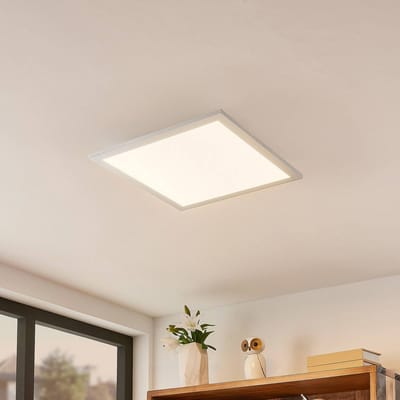 Lindby Smart LED plafondpaneel Kjetil 40 x 40 cm Tuya RGB CCT