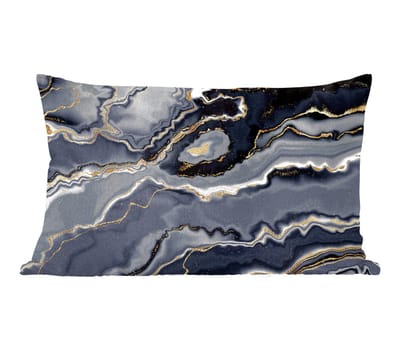 Sierkussens - Kussentjes Woonkamer - 60x40 cm - Glitter - Goud - Marmer - Agaat - Geode