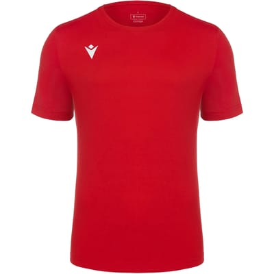 Macron Boost Eco T-Shirt Kinderen - Rood | Maat: 7-8 Y