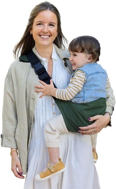 Ergonomische Kinderdrager en Draagdoek voor Baby's van 9 tot 48 maanden - 100% Katoen, Verstelbaar en Antislip