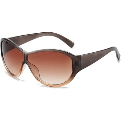 Vintage Stijlvolle Grote Montuur Dames Heren Luxe Designer Zonnebrillen Zonnebrillen Dame Man Buiten Sport Reizen Brillen UV400