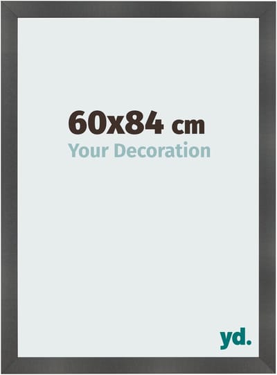 Your Decoration - Fotolijst 60x84 cm - MDF - Zwart Mat - Pisa