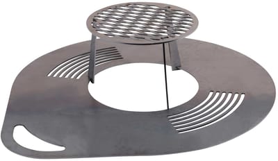 UNUS® Grillplaat voor vuurton of vuurschaal 60 cm staal