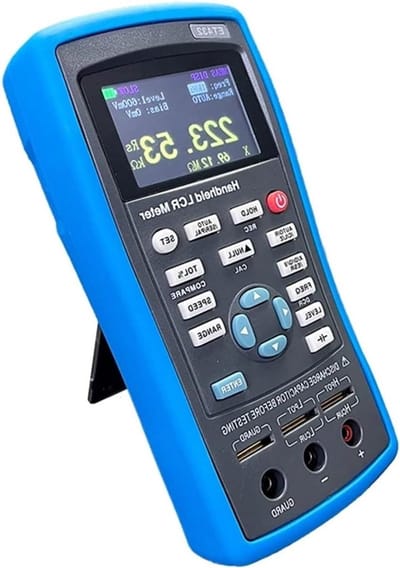 Digitale Meetmeter - Component Tester - Elektronica Testen - Precisie Metingen - 100kHz Frequentie - Zwart