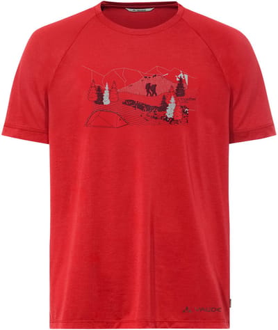VAUDE Gleann T-Shirt II, Functioneel Shirt, Heren Outdoor Sport T-shirtReguliere pasvorm