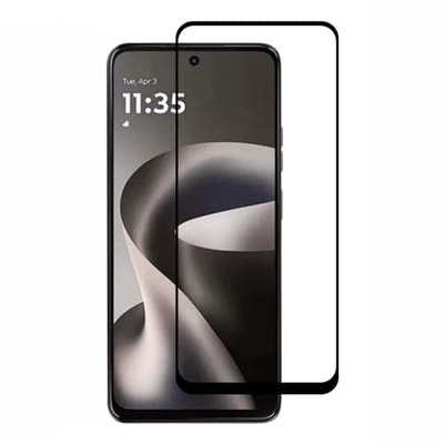 Coverup Screen Protector - Geschikt voor Motorola Moto G37 / G37 Power / G47 Screen Protector - Coverup Full-Cover 9H Tempered Glass - Zwart