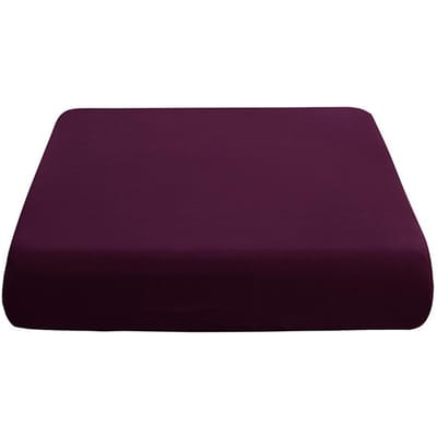 Elastische Effen Uni Bank Zitkussenhoes Eetkamerstoelhoes Stretch Machine Wasbaar Verwijderbare Beschermhoes Bank Bankhoes 1 /2 /3 /4 Stoel Zitting Normal Size1(S)-1pc