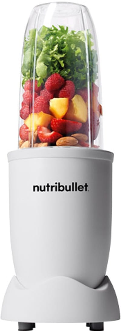 Nutribullet Pro Blender - 900 Watt - Incl. 900 ml Tritan Drinkbeker en Drinkring- BPA- en BPS-vrij - Wit