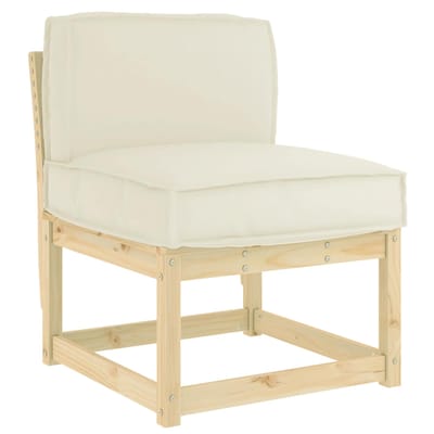 vidaXL - Kussen - Crème - 60 - x - 40 - x - 12 - cm - Oxford - Stof