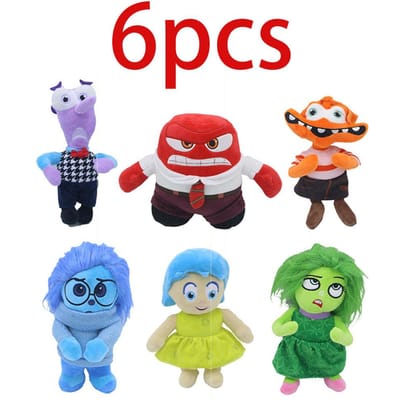 Hot Inside Out 2 Pluche Poppen Inside Out Pluche Speelgoed Schattige Cartoon Pluche Poppetje Zacht Knuffeldier Anime Periferie Speelgoed Geboortedatum Cadeaus