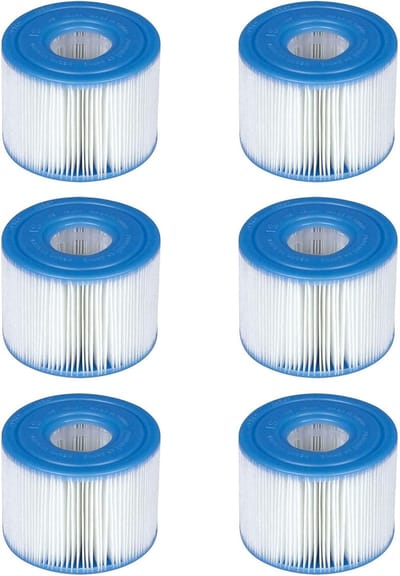 Geschikt voor - Intex B01HMXBDGM PureSpa Type S1 Easy Set zwembadcartridges | 29001E(6 stuks)