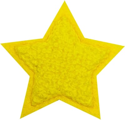 Fjesta© Oeteldonk embleem - Chenille - Ster geel