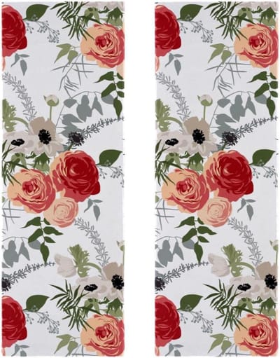 Microvezel Handdoeken - Sporthanddoek Reishanddoek - Sport en Reizen - Sneldrogend Absorberend - 2 Stuks 29.5x81.5cm - Veelkleurig