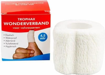 Trophax wondverb.volwass.wit 4.5 mt