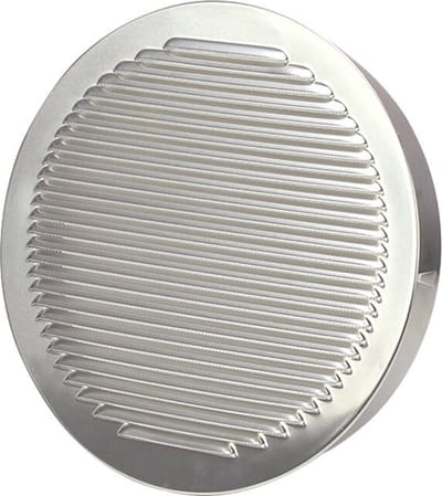 Ventilatierooster rond 100mm aluminium - EL-A-R100 ALU