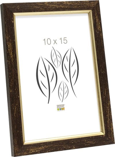 Deknudt Frames fotolijst S46AA3 - goudkleur met biesje - foto 10x15 cm