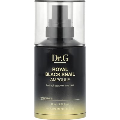 Dr. G, Ampoule Escargot Noir Royal, 30 ml (1,01 once liquide)