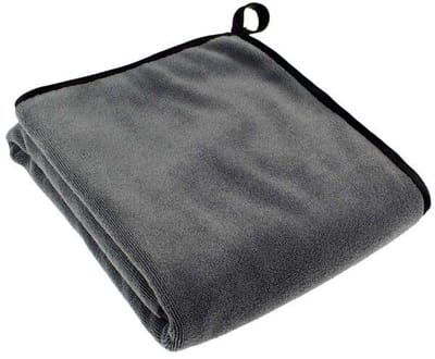 KENOTEK - Droogdoek - Grey With Black Edge - 50x80cm - 1200GSM