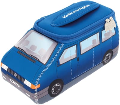 BRISA VW Collection - Volkswagen neopreen universele make-up-cosmetica-cultuur-reistas-pharmacy-tas in T4 Bulli Bus design (groot)