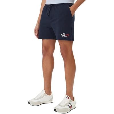 Tommy Hilfiger Tjm Signature Beach Shorts Dark Night Navy Maat: S | Korte Broeken Outlet | Heren | Blauw