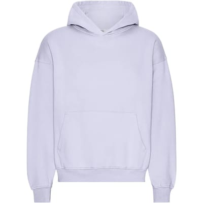 Oversized sweatshirt met capuchon Colorful Standard Organic Soft Lavender