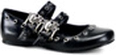 Daisy-03 black matt - (EU 38 = US 8) - Demonia