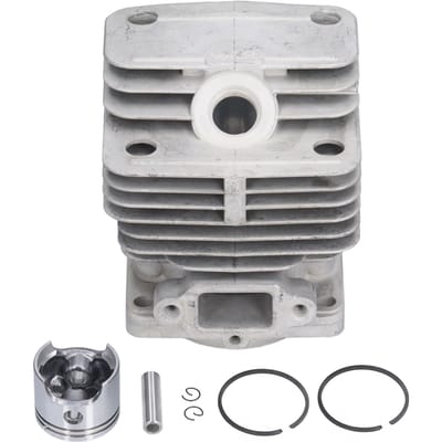 Cylindre, piston, trou d'axe 9 mm, 40 mm, ensemble cylindre-piston pour kit cylindre OLEO MAC 740 440BP EFCO