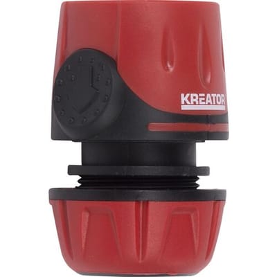 Kreator KRTGR6001 Slangstuk ø12mm (1/2") | Snelkoppeling voor tuinslang aan kraan