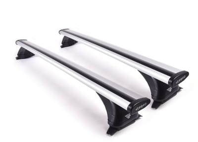 Dakdragers geschikt voor Audi A5 Avant vanaf 2025 gesloten dakrailing - Aluminium - Hoog laadvermogen 100kg - Wingbar - Zilver - Merk Farad