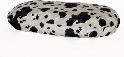 Comfort Kussen Hondenkussen Ovale Bonfire 65 x 45 cm - Koe Zwart/Wit