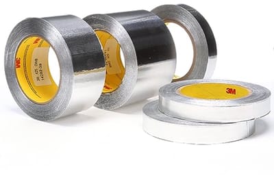 Aluminiumfolie tape 25 mm x 55 M voor diverse toepassingen
