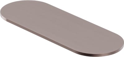 Owen & Finch Planchet | Wandplank | 316L RVS Geborsteld Satijn Brons | Brushed Satin Bronze | Rosé Gold PVD 250mm