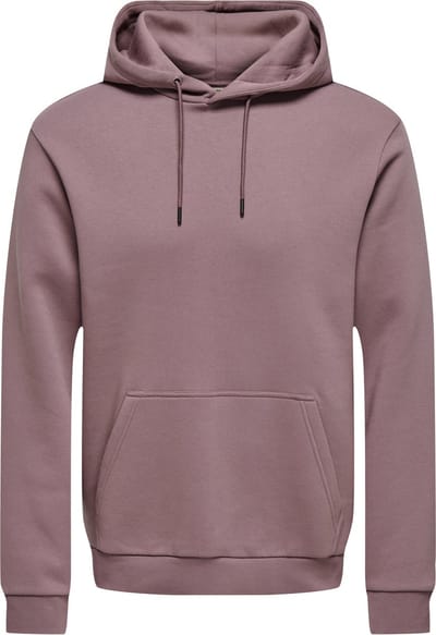 Only & Sons Trui Onsceres Hoodie Sweat Noos 22018685 Twilight Mauve Mannen Maat - XL