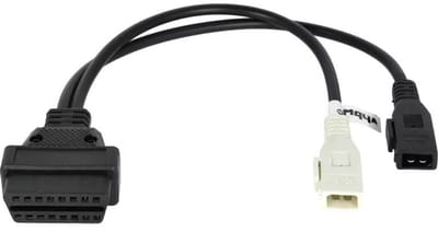 OBD Diagnose Kabel - OBD1 Audi VW Skoda Seat 2x2Pin naar OBD2 16Pin