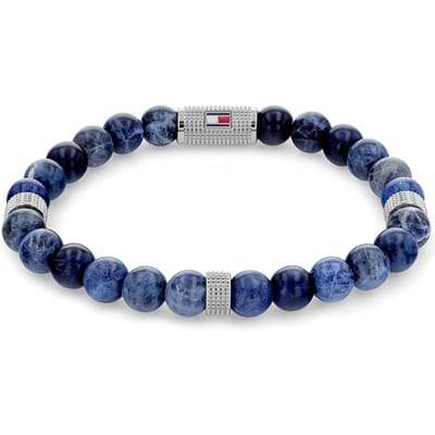 Tommy Hilfiger TJ2790436 Heren Armband - Sieraad - Blauw - 7 mm breed