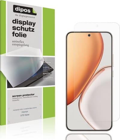 dipos – 4x Matte Beschermfolie geschikt voor Honor X70 New | Krasbestendige & antireflecterende Screenprotector Ultra-Thin