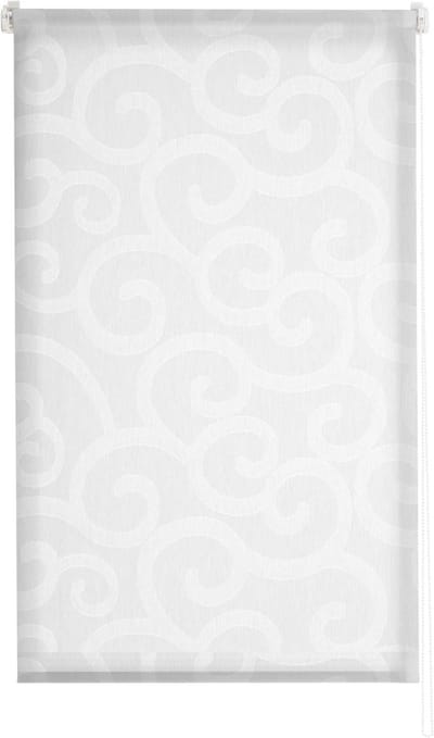 Rolgordijn Transparant - Lichtdoorlatend Gordijn - Raamdecoratie - Jacquard Weefsel - 150 x 250 cm - Wit